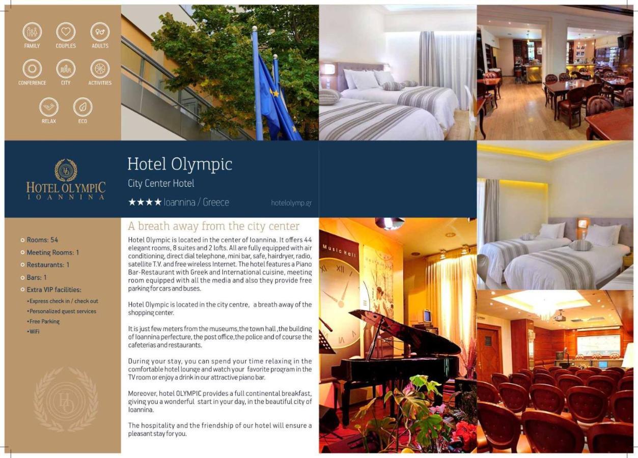 Hotel Olympic Ioánnina Exteriér fotografie